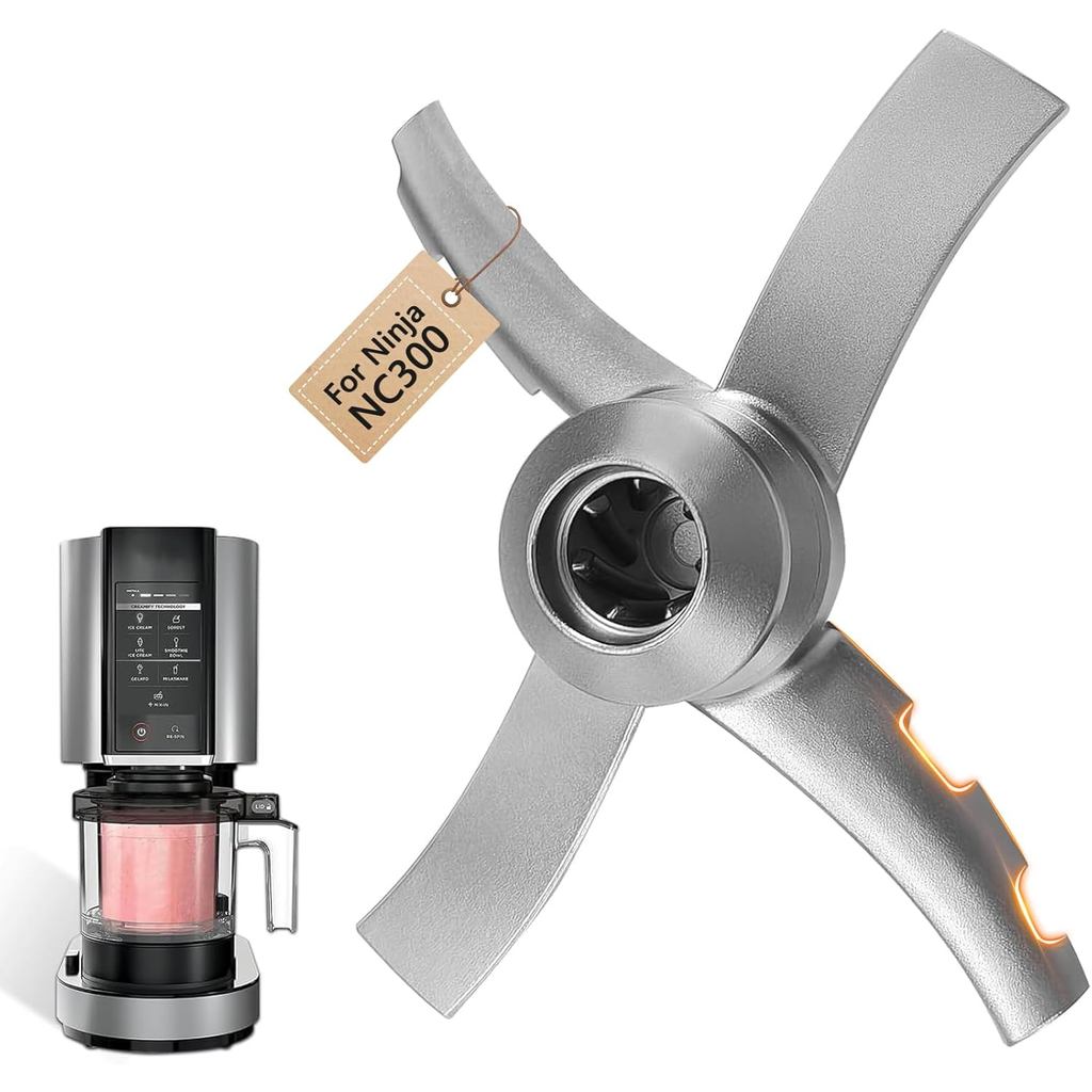 Lưỡi Mái Chèo Thay Thế Cho Ninja Creami NC300 Series Máy Làm Kem, Thay Thế Lưỡi Mái Chèo Tương Thích