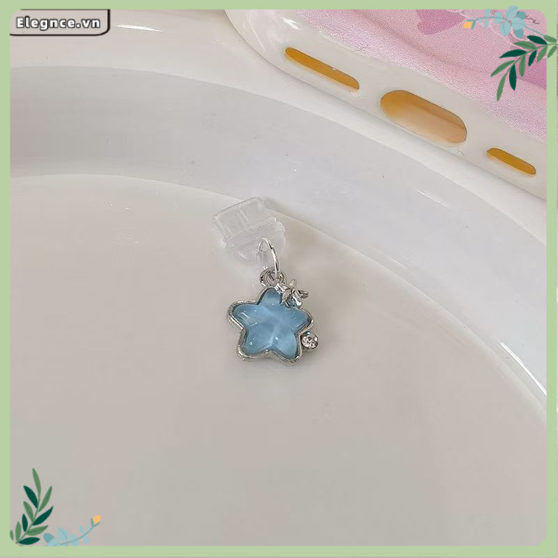 【Elevn】Tai nghe chống bụi Star Dust Stopper trang trí cổng sạc điện thoại phù hợp với IP Type-C | BigBuy360 - bigbuy360.vn