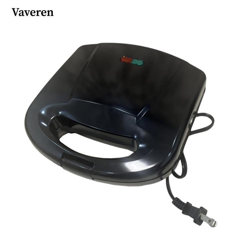 Máy làm bánh quế Máy làm bánh Pancake Làm nóng nhanh Máy ăn sáng đa chức năng di động Thiết bị nướng bánh điện cho tiệm bánh Cafe