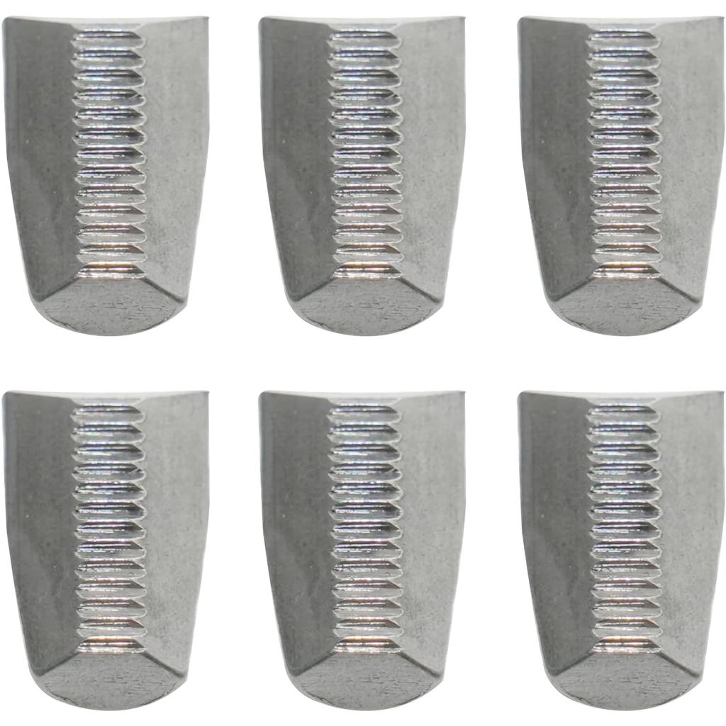 Bộ thay thế hàm gia công 6 gói 30-55-0055 cho công cụ đinh tán Milwaukee 2550-20, Tương thích với đi