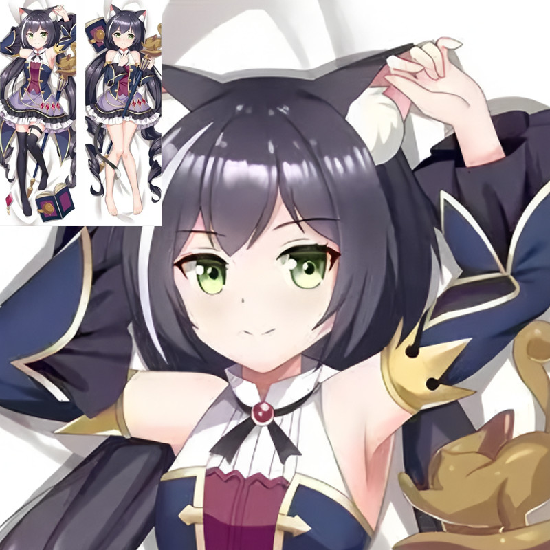 Anime Princess Connect Re: Dive Kyaru Dakimakura Cover Hing Body Life-Size Vỏ Gối Ném Đệm Gối