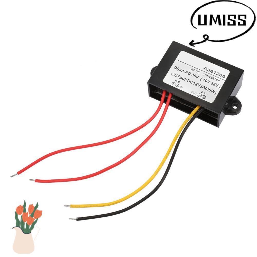 Bộ chuyển đổi nguồn DC UMISS AC, Mô-đun cấp nguồn AC36V sang DC12V đầu ra 3A, Đầu ra ổn định Bộ giảm