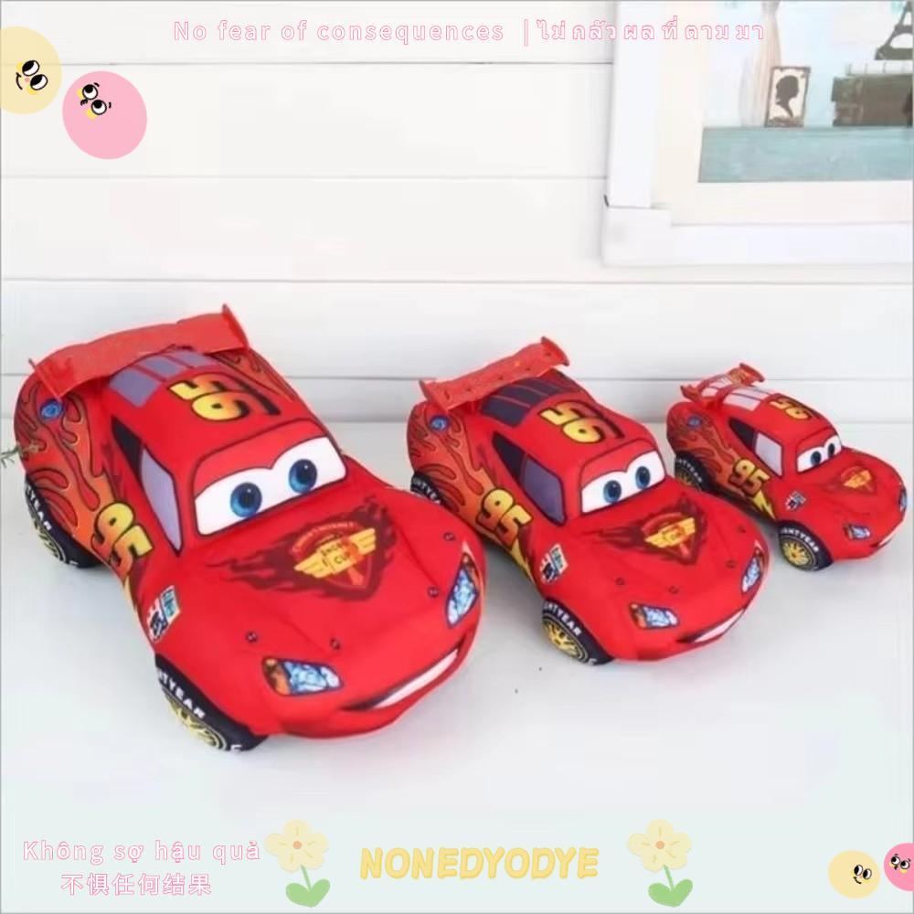 NONEDYODYE Pixar Cars 3 Đồ chơi, Red McQueen 95 17-35cm Lightning McQueen Đồ chơi sang trọng, Đệm gố