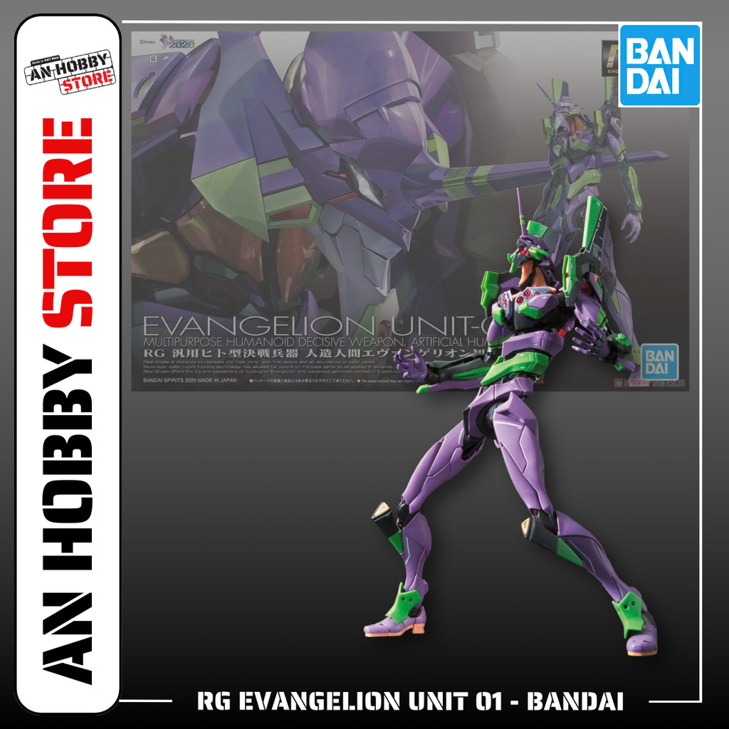 [HÀNG SẴN] BANDAI MÔ HÌNH LẮP RÁP RG Evangelion Unit 01 CHÍNH HÃNG