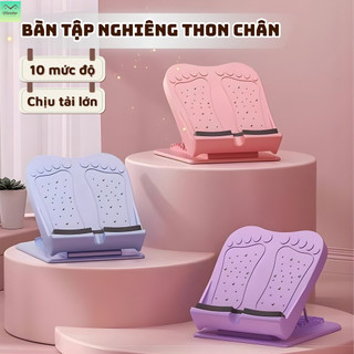 Bảng kéo giãn, bàn đạp chân nghiêng, máy kéo giãn bắp chân, dụng cụ tập thể dục tại nhà giúp thon gọn chân