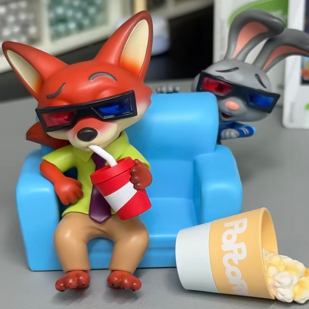 52TOYS Zootopia Các Đối Tác Tốt Nhất Series Hình Hộp Mù Hàng Hóa Hợp Thời Trang Đồ Chơi Mô Hình Acti