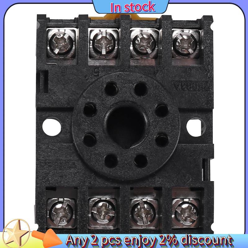 Ổ cắm đế rơle 8 chân tròn trong -New 8 chân PF083A