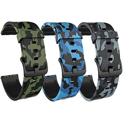 Dây đeo hoa văn Tương thích với Amazfit Active 2 Square / 1 / GTS 4 mini 4 3 2 2e 2 Mini / GTR 42mm 