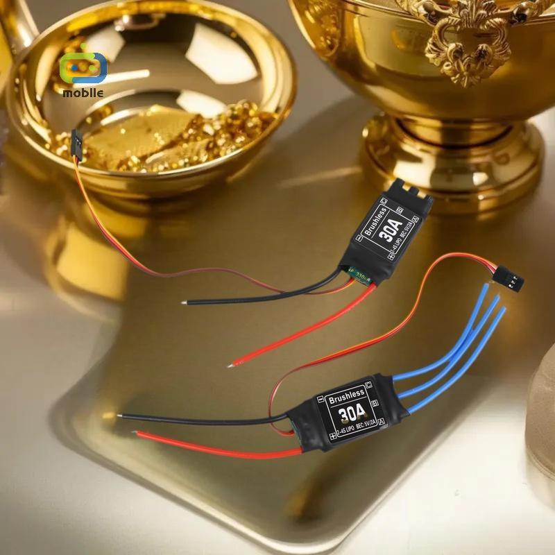 [maygood] Bộ điều khiển tốc độ điện tử không chổi than 30A với động cơ không chổi than 5V 3A UBEC XT