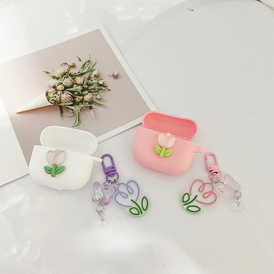 Hoa Tai Nghe Cho Tai Nghe HONOR X6 / Tai Nghe 4i / Tai Nghe Nhét Tai A / FreeBuds Son Môi 2 Ốp Silic