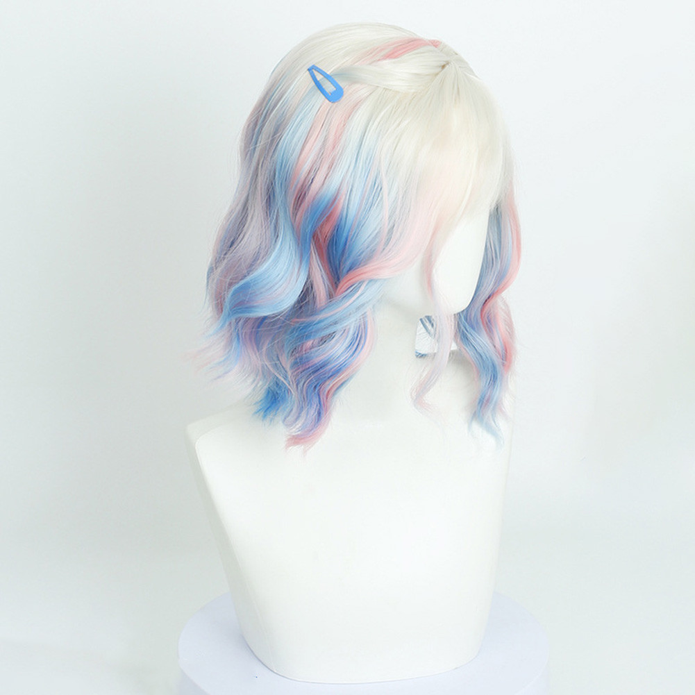 Tóc giả cosplay enid màu da đầu, phù hợp choparty và sự kiện