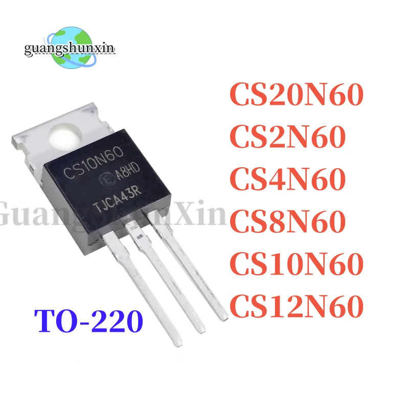 10 chiếc CS20N60 TO-220 20N60 CS20N60A8H CS2N60 CS4N60 CS8N60 CS10N60 CS12N60 FET chính hãng còn hàn