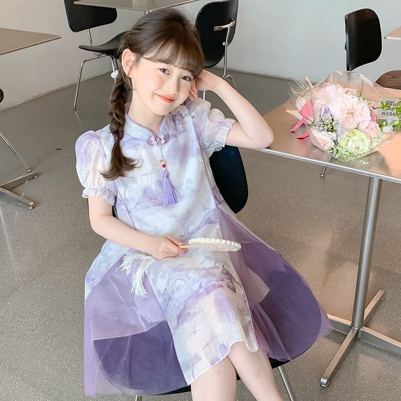 Váy phong cách Trung Quốc bé gái MHJ23