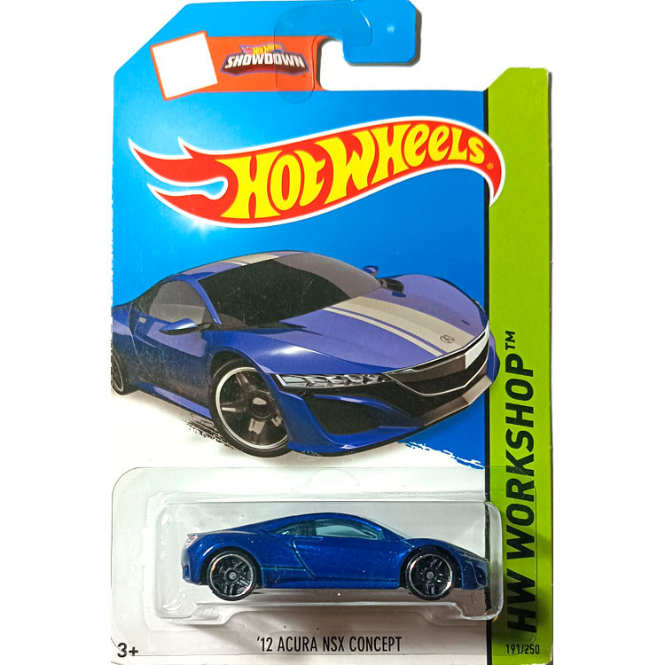 HotWheels HotWheels HotWheels HotWheels NSX Supercar Concept Car Blue ACURA NSX