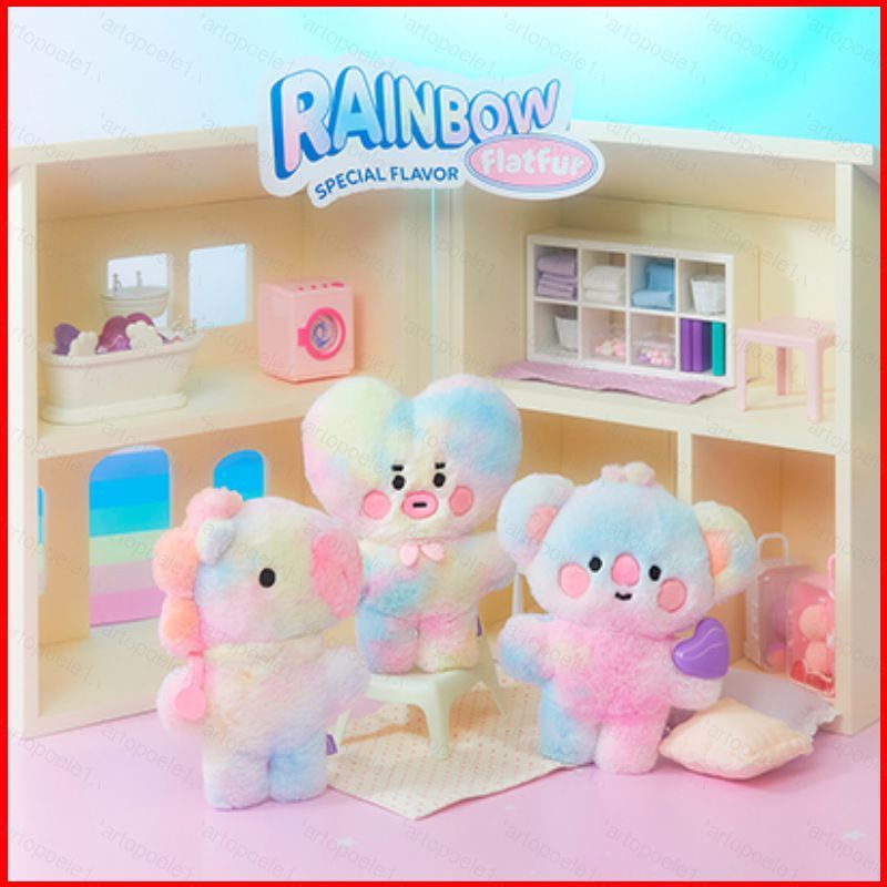 KPOP BTS BT21 Thần tượng đầy màu sắc Búp bê sang trọng Đồ chơi nhồi bông cho trẻ em Quà tặng sinh nh