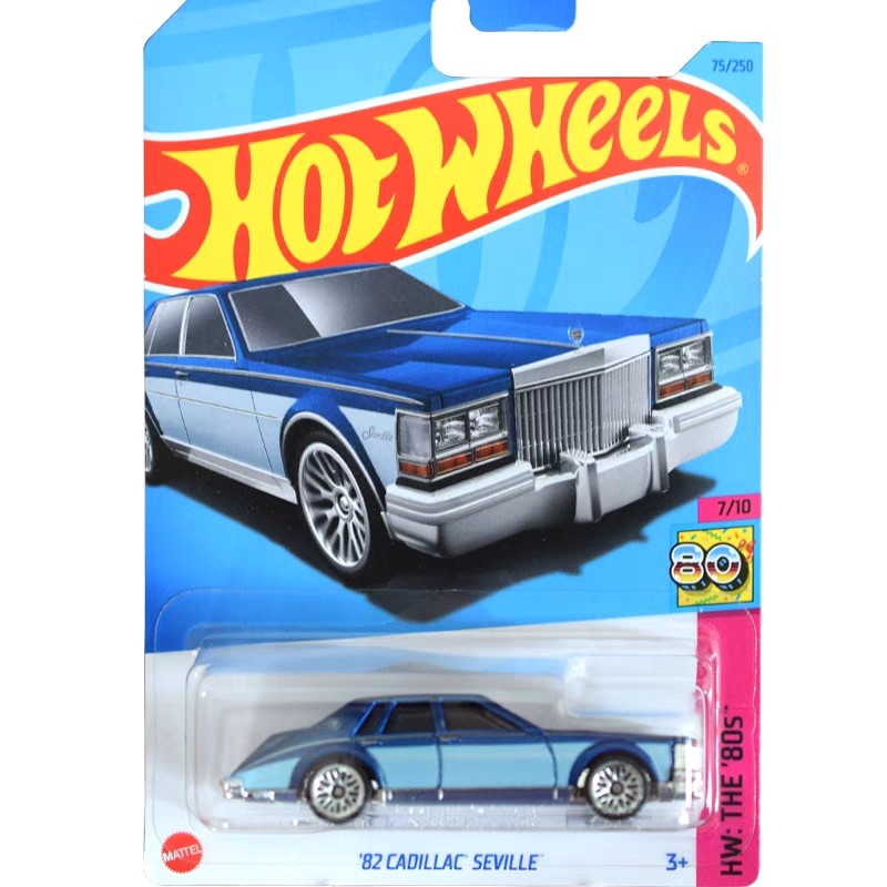 Hotwheels Hotwheels Hotwheels CADILLAC SEVILLE Car Blue CADILLAC SEVILLE 75 23P