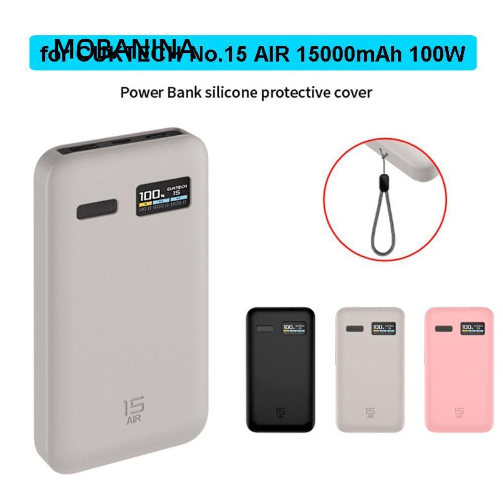 MOBANINA Bảo vệ, Silicon màu trơn chống bụi, Hộp đựng mềm di động chống sốc cho Du lịch CUKTECH No.1