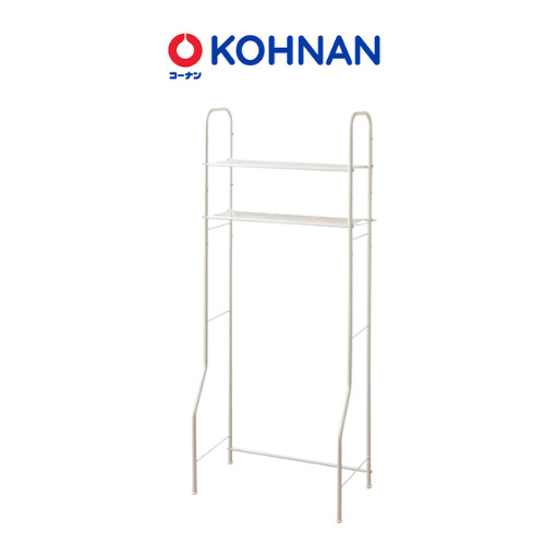 Kệ để đồ nhà vệ sinh 2 tầng KOHNAN kệ để trên bồn cầu, máy giặt tiết kiệm diện tích