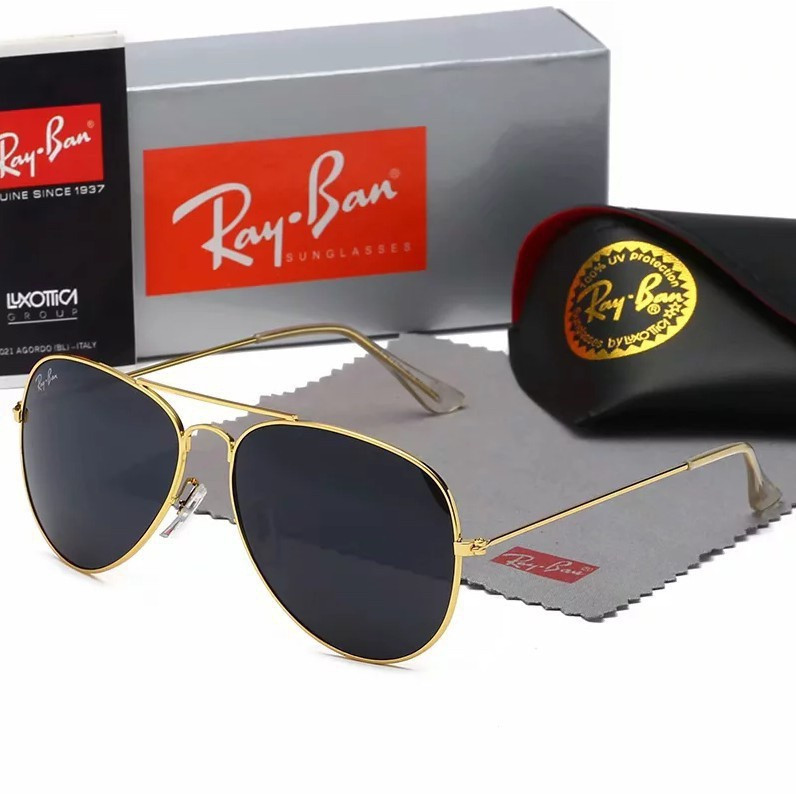 B9 b9 Retro Pilot Ray-Ban Kính Mát Phân Cực Thời Trang Dành Cho Nam Nữ b8 b7 b1 b2 b3 b6 b10 b4 5ae 