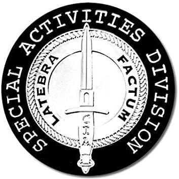 Vòng Hoạt Động Đặc Biệt Phòng Của CIA (Logo Insignia sad Agency) Miếng Dán Cản Vinyl Decal