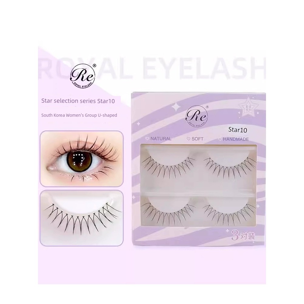 Ruoyou Aixi Star10 Star Chọn Lông Mi Giả Tự Nhiên