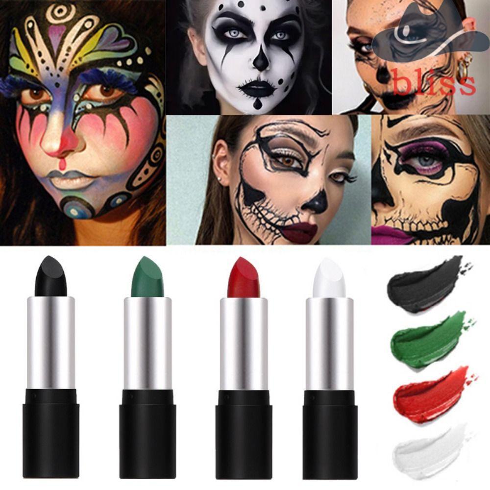 BLISS Body Art Paint Stick, Face & Body Paint Trang điểm thể thao Halloween Face Painting Stick, Pai