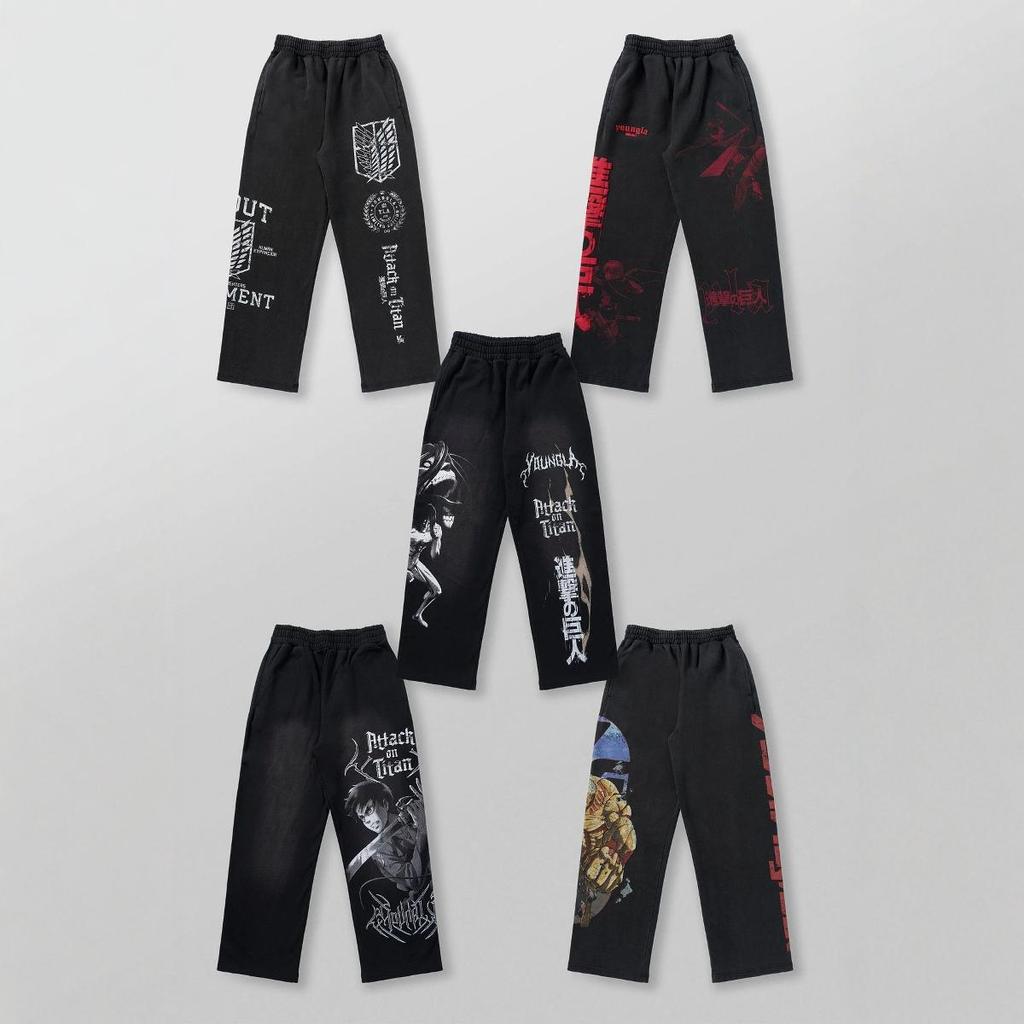 Phim hoạt hình Attack on Titan Jogger Pants - Brand YOUNGLA