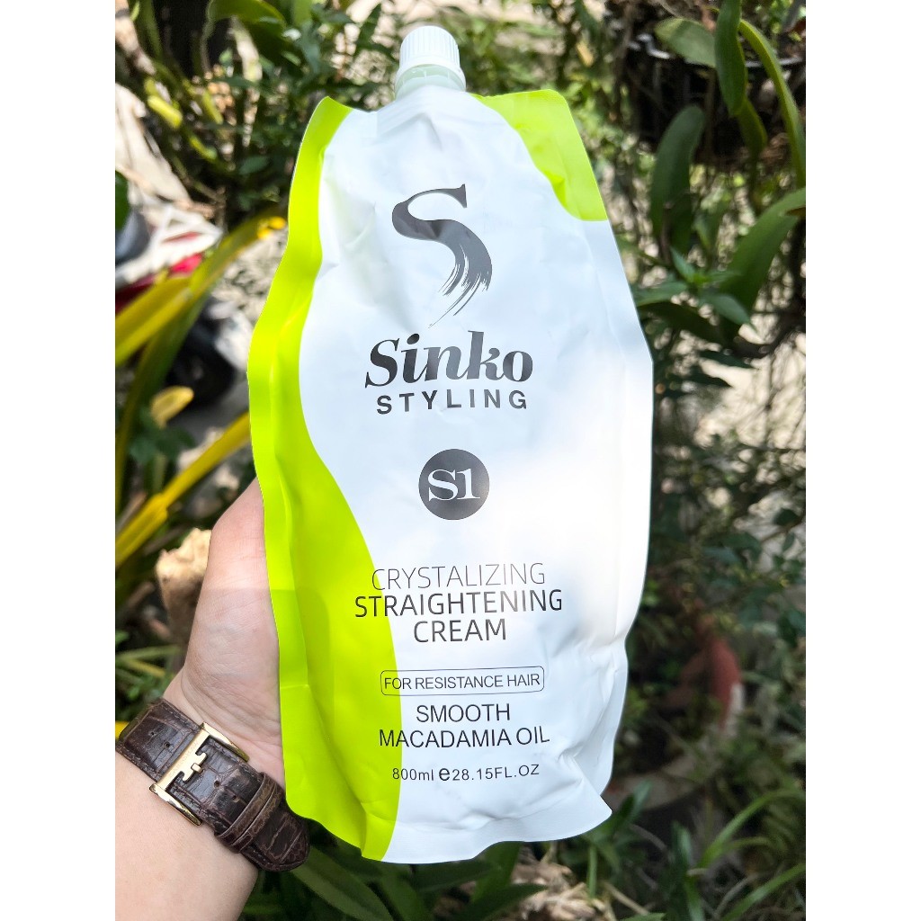 Kem Uốn , Duỗi Khỏe PH 10.5 Không Mùi Sinko | Made in Australia | 800ml x2
