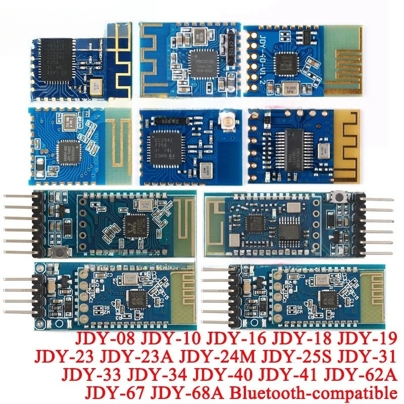 5 Cái / 1 Mô-đun BLE 2.4G tương thích Bluetooth JDY-68A JDY-62A JDY-41 JDY-33 JDY-31 JDY-25S JDY-24M