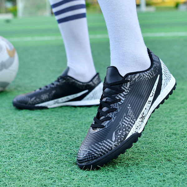 high-neck men's soccer shoes men's soccer shoes Giày bóng đá Spike cổ thấp - Phong cách trẻ trung dà