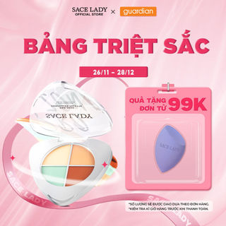  Bảng Che Khuyết Điểm 4 Màu Sace Lady Pro Zone Concealer Palette 5.6G 