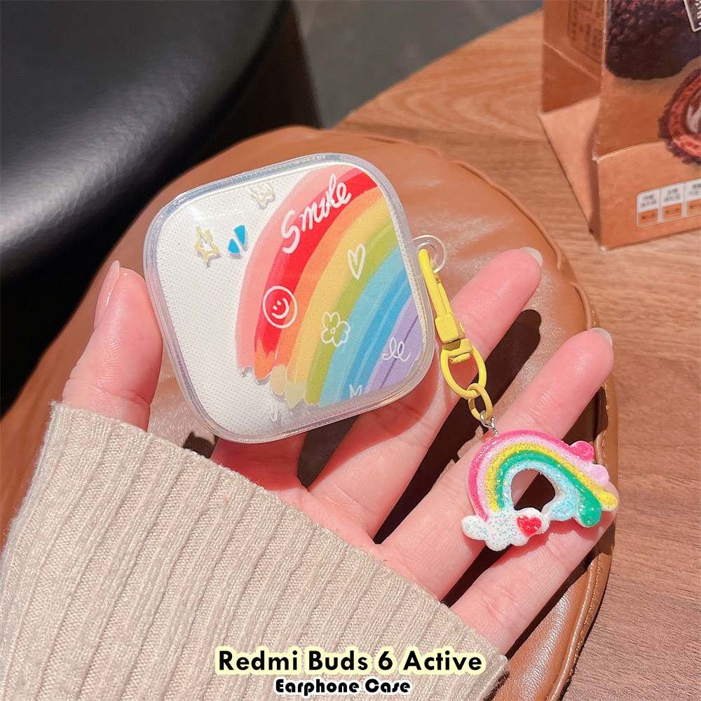 [Bộ sưu tập] Dành cho Redmi Buds 6 Vỏ hoạt động DIY Vỏ tai nghe silicon mềm hình mèo dễ thương NO.1