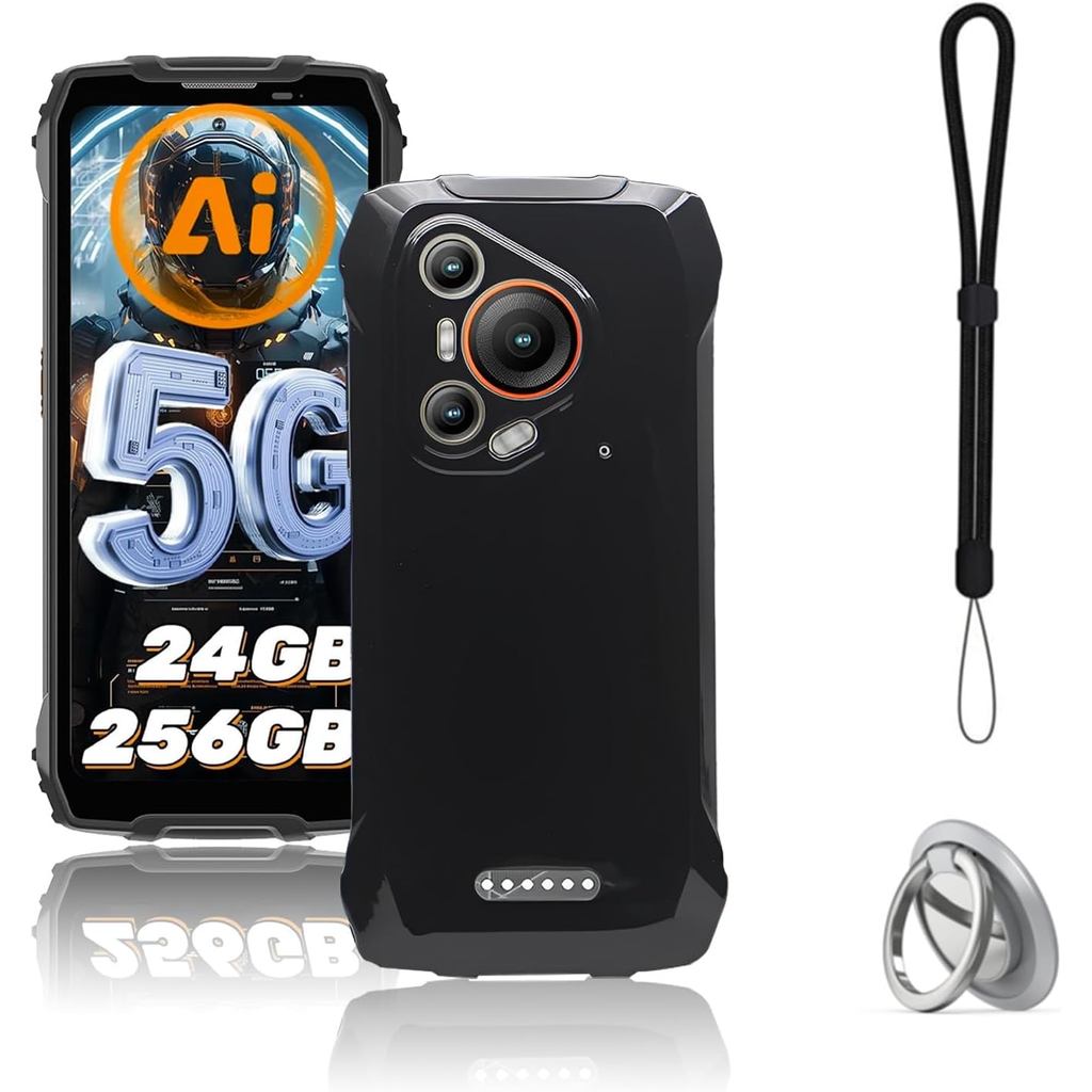 Ốp lưng cho Blackview BL7000, Vỏ bảo vệ TPU, Chức năng đứng, Giá đỡ có thể điều chỉnh, Chống rơi, Ch