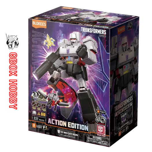 Mô hình Blokees Transformers G1 Megatron Decepticon Action Edition 02 Model Kit Classic Class AE02 T