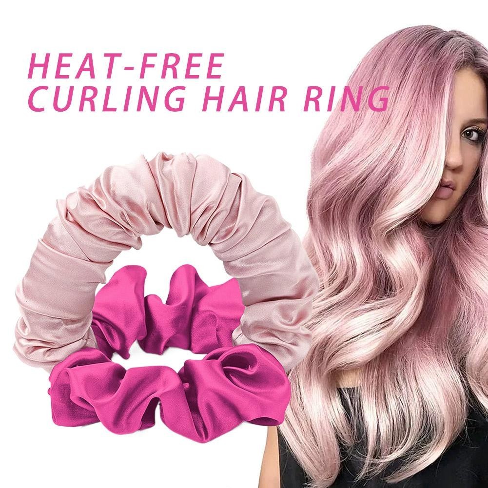 Dây buộc tóc uốn tóc không nhiệt mềm mại uốn tóc đuôi ngựa lười Dụng cụ làm tóc Rod Rollers L0r0