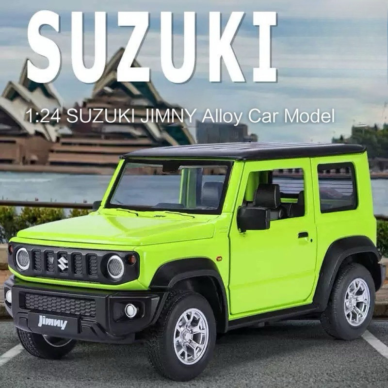SUZUKI JIMNY 1: 24 KIM LOẠI HỢP KIM LOẠI XE ĐỒ CHƠI DIE CAST Mẫu Xe Hợp Kim Mô Hình Quà Tặng Bé Trai