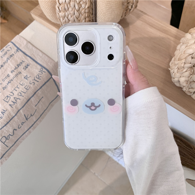 IPhone 17 Pro Max 16 pro max Love Seal họa tiết TPU chất liệu IMD xử lý vỏ điện thoại