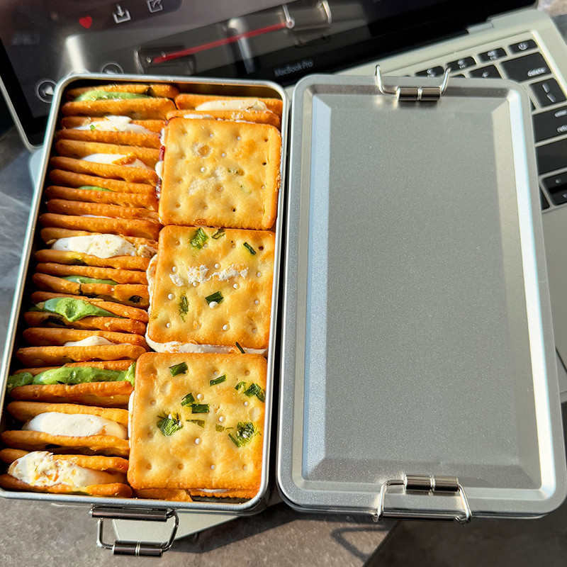 Hương vị Đài LoanChive Nougat Sandwich Bánh Quy Hộp Thiếc Nougat Bánh Quy Đồ Ăn Nhẹ Đặc Biệt Lớn Đồ 