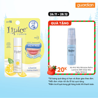  Son Dưỡng Môi Hương Chanh LipIce Lemon 3,3g 