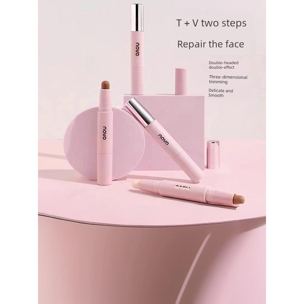 Watsons Watsons Contouring Stick Highlighter All-in-One Plate Shadow Nose Face Brightening Matte Whi