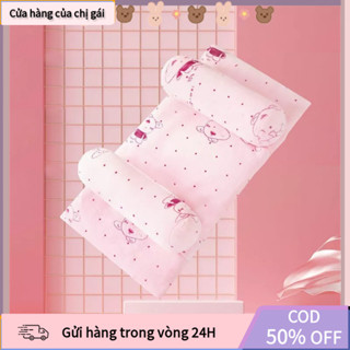 [COD] Gối Chặn Cho Trẻ Sơ Sinh Chống Lăn – Cố Định Đầu, Định Hình Đầu, Vải Mềm Thoáng Khí, Màu Sắc Đáng Yêu