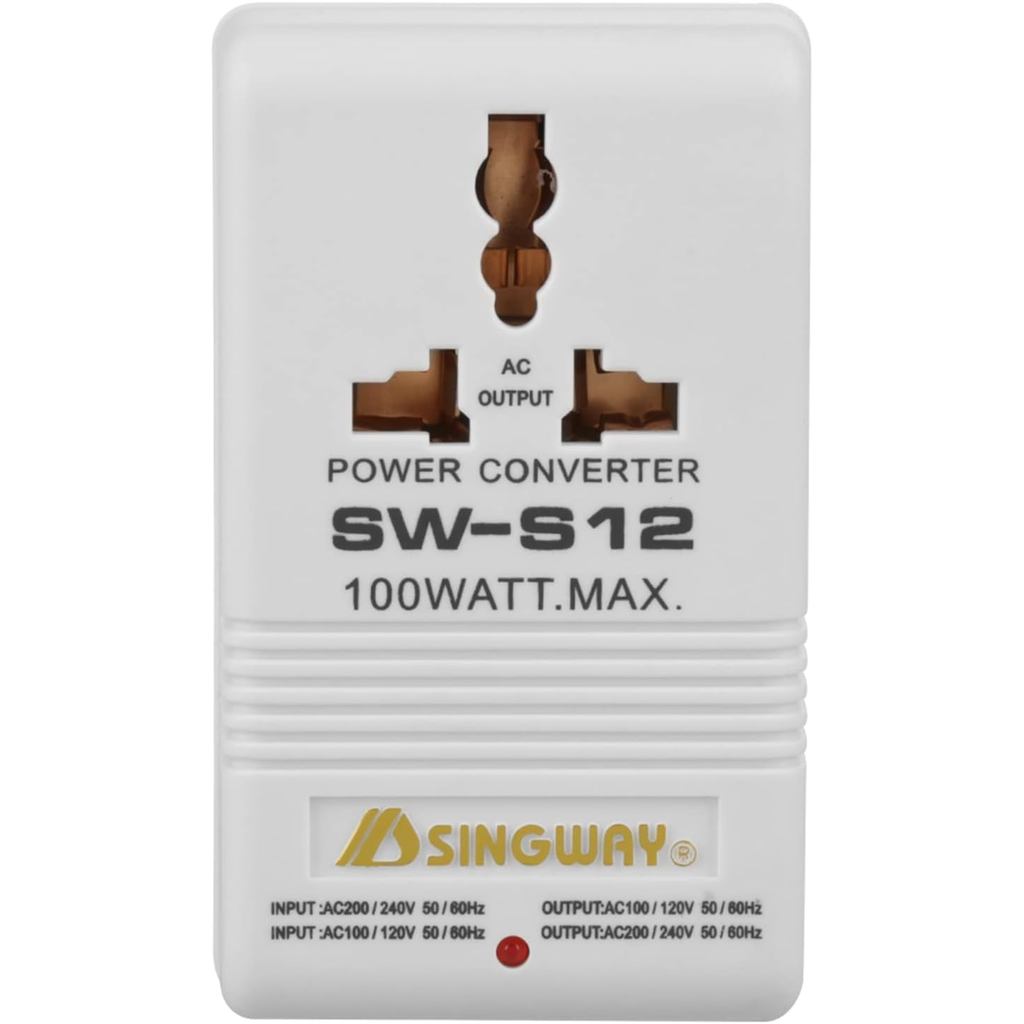 Bộ chuyển đổi 110v sang 220v Bộ chuyển đổi nguồn 100W Máy biến áp bước lên AC110V / 120V sang 220V /
