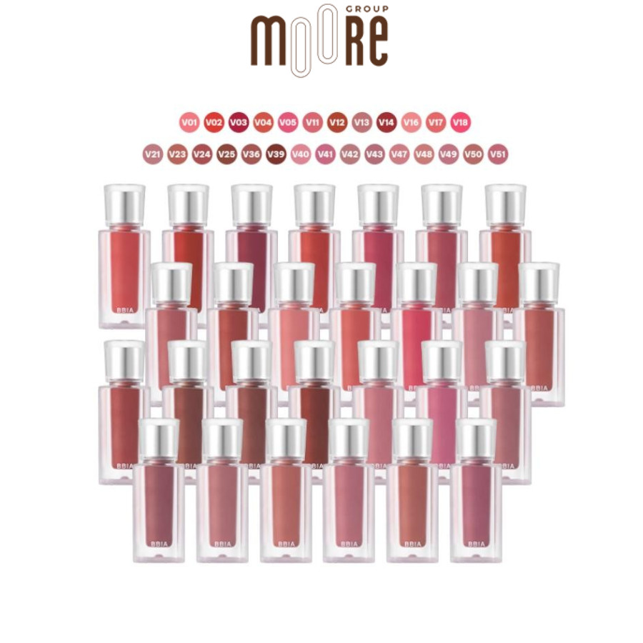 Son Kem Nhung Thuần Chay Bbia Last Velvet Tint Renew Edition Klavuu Mềm Mịn Môi