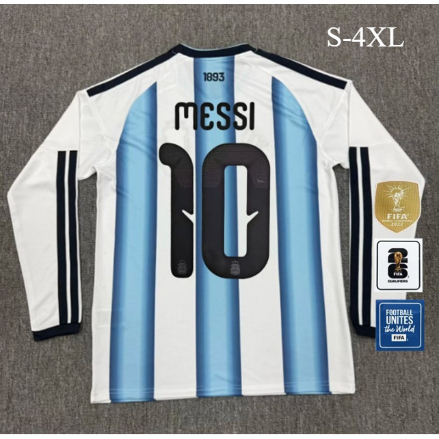 Áo bóng đá nam dài tay World Cup 2026 Argentina