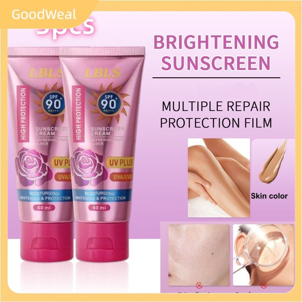 ✨COD✨ 3 Kem nền BB đa tác dụng phục hồi da Lbls Rose SPF 90+ chống nắng bảo vệ cao cho da nhạy cảm, 