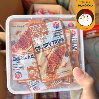 Sỉ - Hộp 50 gói dạ dày chay giòn vị sốt mè vị cay