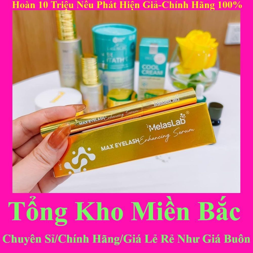 [VÀNG] Serum Dưỡng Mi Max Eyelash Melaslab (CHÍNH HÃNG DR LACIR FKN MAX)