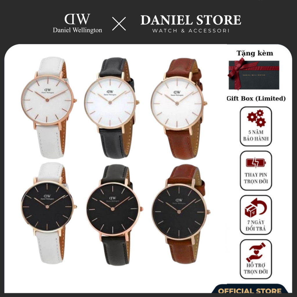 Đồng Hồ Nữ Daniel Welington Classic Petite 28mm & 32mm DW Chính Hãng - Đồng Hồ DW - dwstoresg .