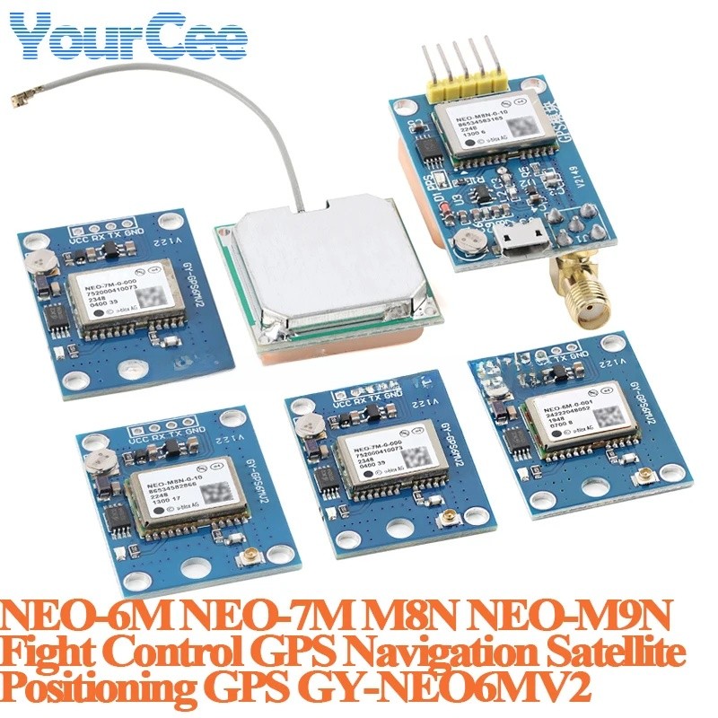 NEO6MV2 Mô-đun định vị vệ tinh định vị GPS GY-NEO6MV2 NEO-6M NEO-7M NEO-M8N NEO-M9N Bảng điều khiển 