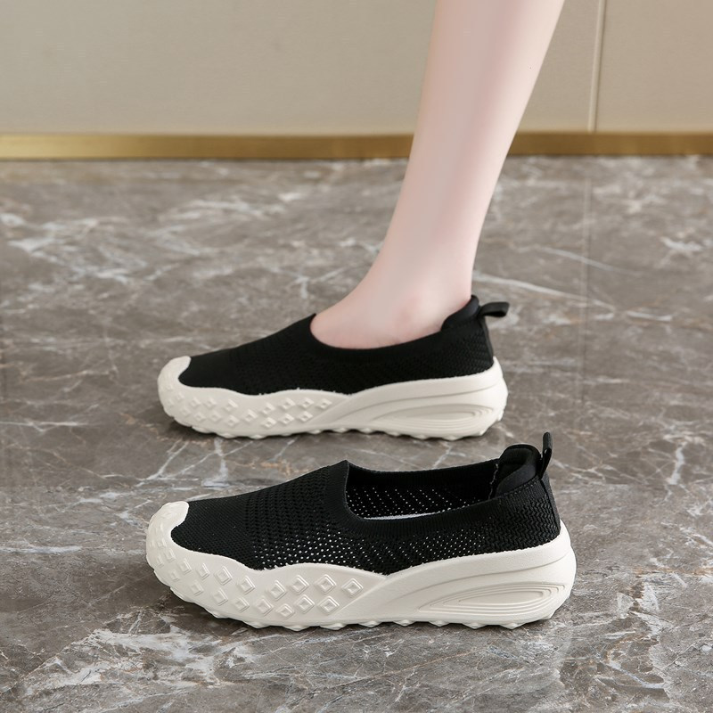 Yongge Women's Shoes B8016-1 Slip-On Lazy Shoes Slow Walking Shoes Elderly Shoes Mom Shoes